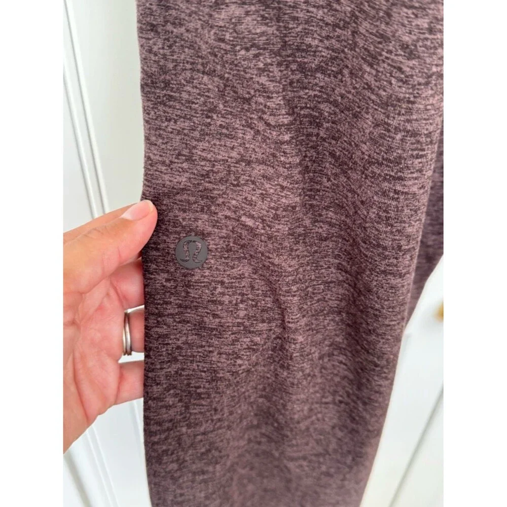 lululemon athletica Brown Heather Women's Drawstring Jogger Pants - Size 14